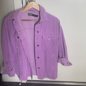 Zara XS purple  jacket